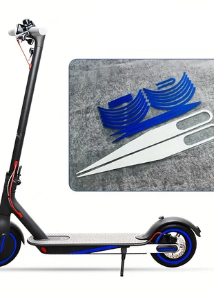 sticker set Blauw